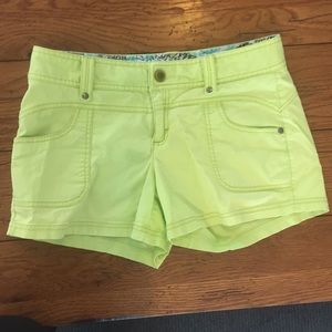 Lime Green Athleta Shorts Size 4 Summer Casual